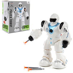 Робот на бат., стреляющий мягкими патронами, 17.5*10.4*22СМ"