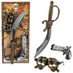Игровой набор Пират, с саблей и пистолетом