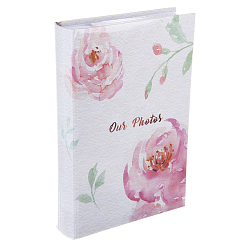 Фотоальбом 360ф 10X15см, бум.карм. с мемо, книжн. пер-т