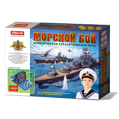 Арт.01121 Настольная игра №21 "Морской бой"