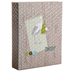 Фотоальбом 200ф 10X15см, ПП карм., 3D эффект