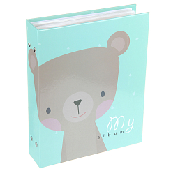 Фотоальбом 200ф 10X15см, ПП карм.