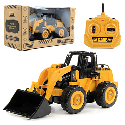 Машина ФРОНТАЛЬНЫЙ ПОГРУЗЧИК Р/У 1:32 с управляемыми подвижными деталями и звуком