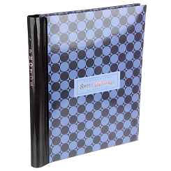 Фотоальбом 20 "магнитных"листов 23X28см, пер-т внутр.спираль