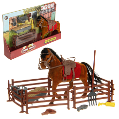 Игровой набор "ферма" 36х6,5х22 см. кор.
