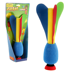 Летающая игрушка "Ракета", 36х17х7, кор.