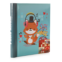 Фотоальбом 20 "магнитных"листов 23X28см, пер-т внутр.спираль