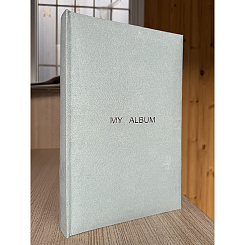 Фотоальбом 300ф 10X15см, бум.карм.с мемо, книжн. пер-т