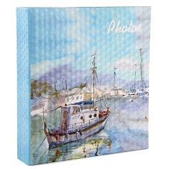 Фотоальбом 50 "магнитных"листов 23X28см, пер-т 3-кольца, 3D эффект