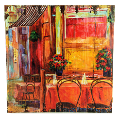 КАРТИНА НА ДЕРЕВЕ 50Х50 Т