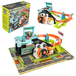 Автотрек "руль" 29,5х12,3х27 см. кор.