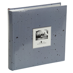 Фотоальбом 200ф 10X15см, бум.карм.с мемо, книжн. пер-т