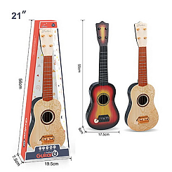 Гитара игрушечная детская "Аккорд" 56-19,5-7,5 см, в ассорт, в кор.