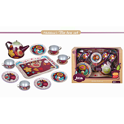 Игровой набор металлической посуды "Птичка-невеличка"