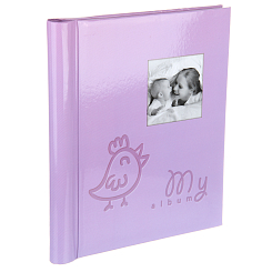 Фотоальбом 20 "магнитных"листов 23X28см, пер-т внутр.спираль