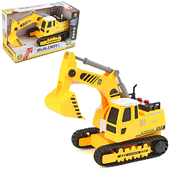 Машина спецтехника 360-EXCAVATOR TRUCK 1:14, со зв. и св., фрикц.