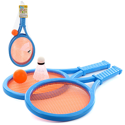 Н-р ракеток с воланч. и мячиком в сетке 49*19 см