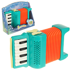 Аккордеон 26-21-8 см, в кор, в ассорт.