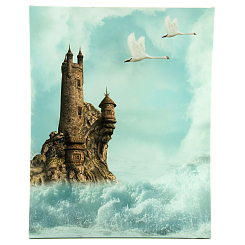 Картина "фэнтези 40х50х1,8 см