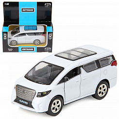 Машина металлическая Toyota Alphard 1:40, дв. откр., инерц.