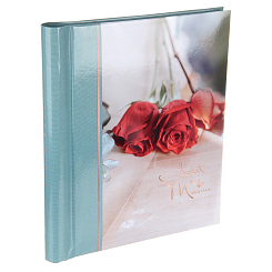 Фотоальбом 20 "магнитных"листов 23X28см, пер-т внутр.спираль