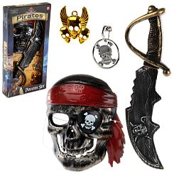 Игровой набор "Пират",38х19,5х5,кор.