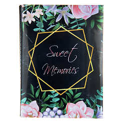 Фотоальбом 36ф 10X15см, ПП карм.,мягкая обложка, черные страницы