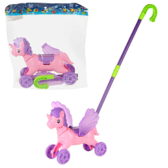 Каталка на палке Единорог, в пакете