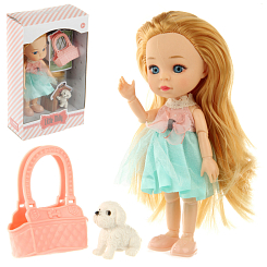 Кукла "Модняшка" с акс. в асс. 16 см, 12х6х20 см, кор.