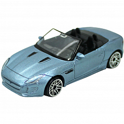 Машина металлическая Jaguar F-Type  1:64, цв. в асс./дисп.48