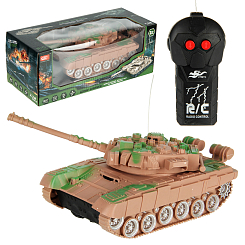 Танк р/у " В бой" со св. и зв., 26х14х13 кор