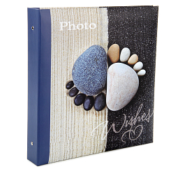 Фотоальбом 500ф 10X15см, ПП карм, пер-т 3-кольца