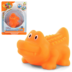 Игрушка для ванны ПВХ "Морские друзья" со светом, 9*4.5*5.5см