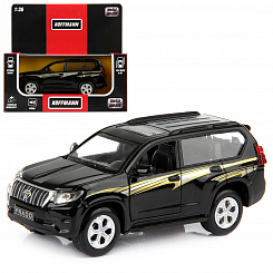 Машина металлическая TOYOTA Land Cruiser Prado 1:36, асс., дв. откр., инерц., свет, звук