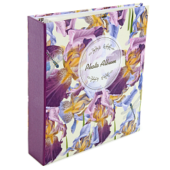 Фотоальбом 50 "магнитных"листов 23X28см, пер-т 3-кольца