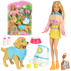 Кукла Люси с питомцем с акс., 29 см.