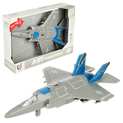 Самолёт свет, звук 32х8,8х23 см.