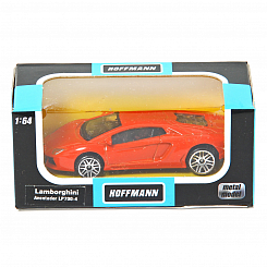 Машина металлическая Lamborghini Aventador LP700-4 1:64, цв. в асс./дисп.48