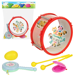 Набор музыкальных инструментов 5 предм., пакет