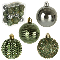 Н-р из 18-ти пластиковых шаров, 6см