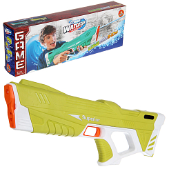 Водный пистолет на бат. 43 см, 280 мл, дальность стрельбы 8-10 м,в кор.