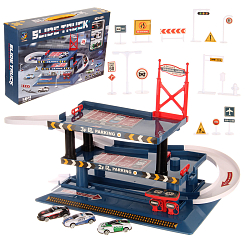 Игровой набор парковка "Полиция" 43х9х28 см.