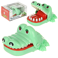 Игра на ловкость  кусающий динозавр 15,5х10х7,8 см.
