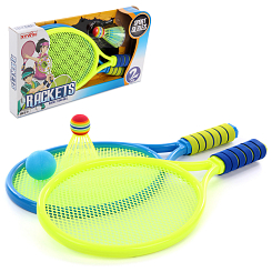 Н-р ракеток с воланч. и мячиком в коробке 43*21см