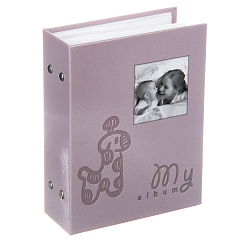 Фотоальбом 100ф 10X15см, ПП карм.