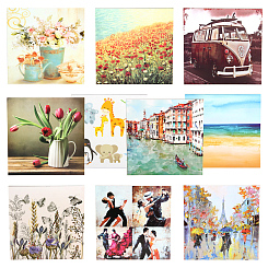 Картина на доске 27*27 см