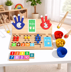 Игрушка развивающая "Веселый счет Ладошки", в кор