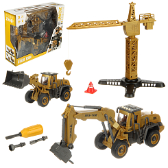 Машинка "Спецтехника, скрутка" 40,5х11,5х32 см.