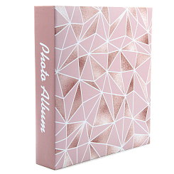 Фотоальбом 500ф 10X15см, ПП карм, пер-т 3-кольца