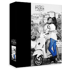 Фотоальбом 100ф 10X15см, ПП карм.